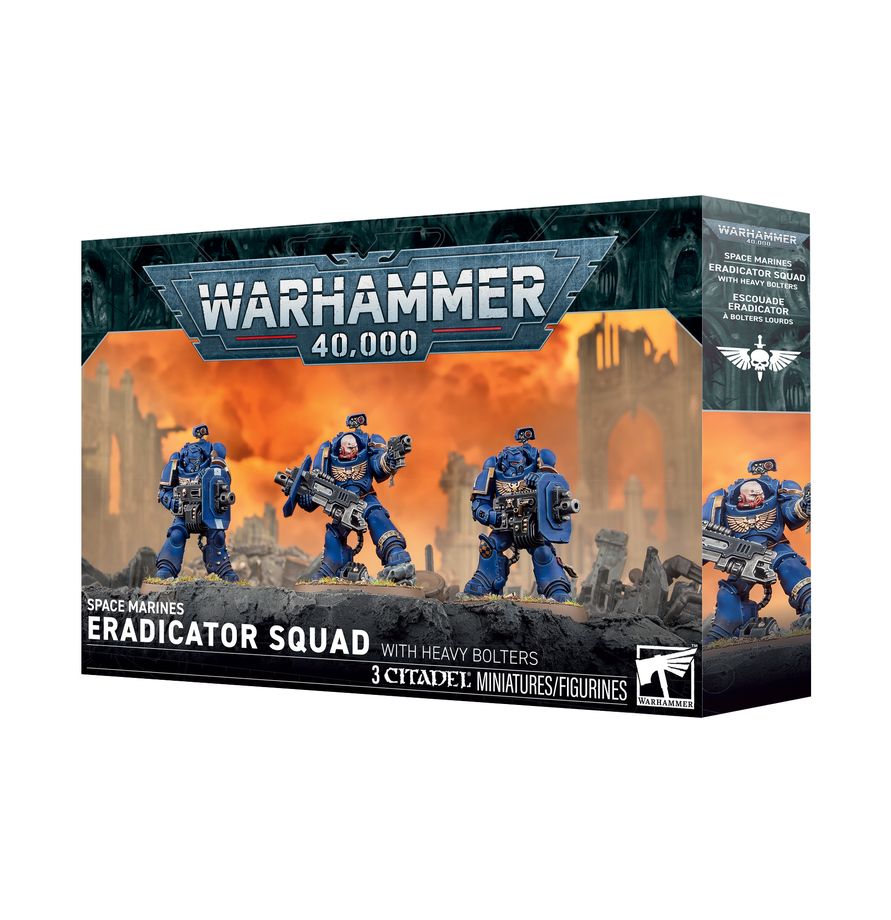 Escouade d’Eradicators avec bolters lourds – Space Marines