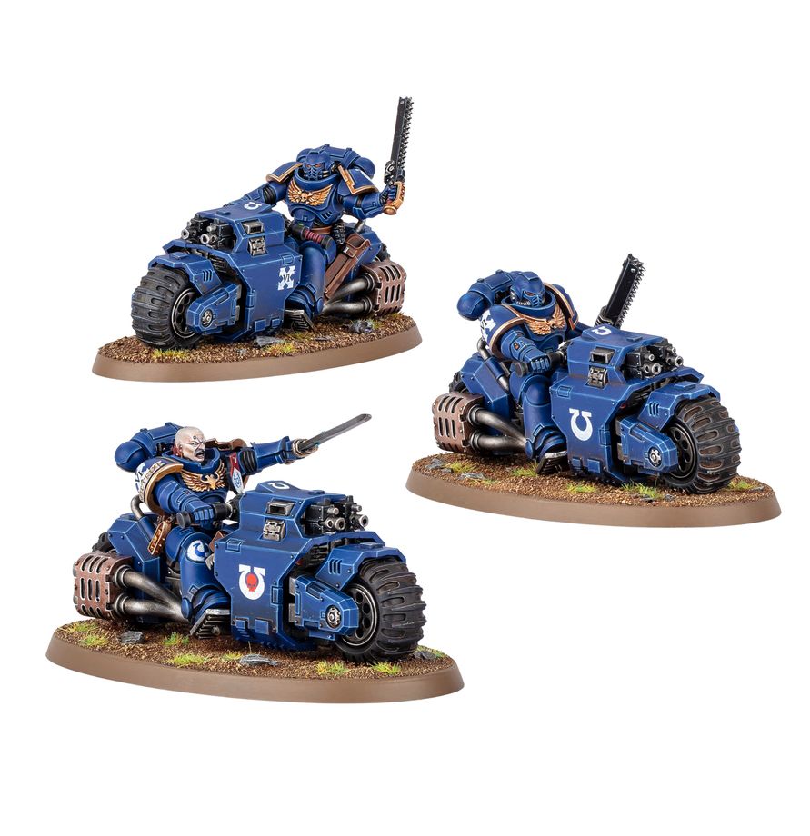 Escouade Outrider – Space Marines Warhammer 40,000