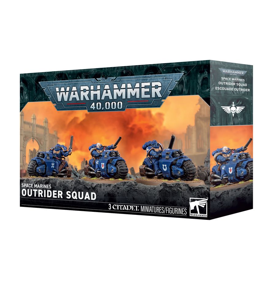 Escouade Outrider – Space Marines Warhammer 40,000