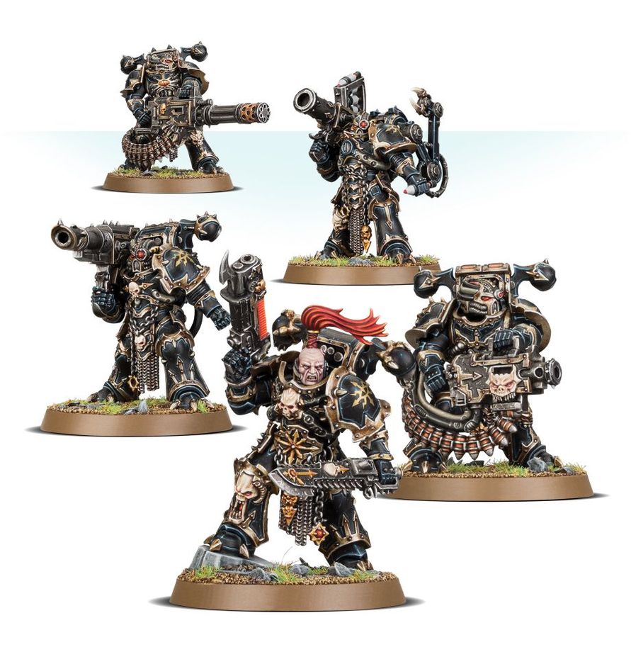 Chaos Space Marines : Havocs