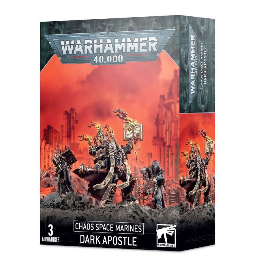Chaos Space Marines : Apôtre Noir