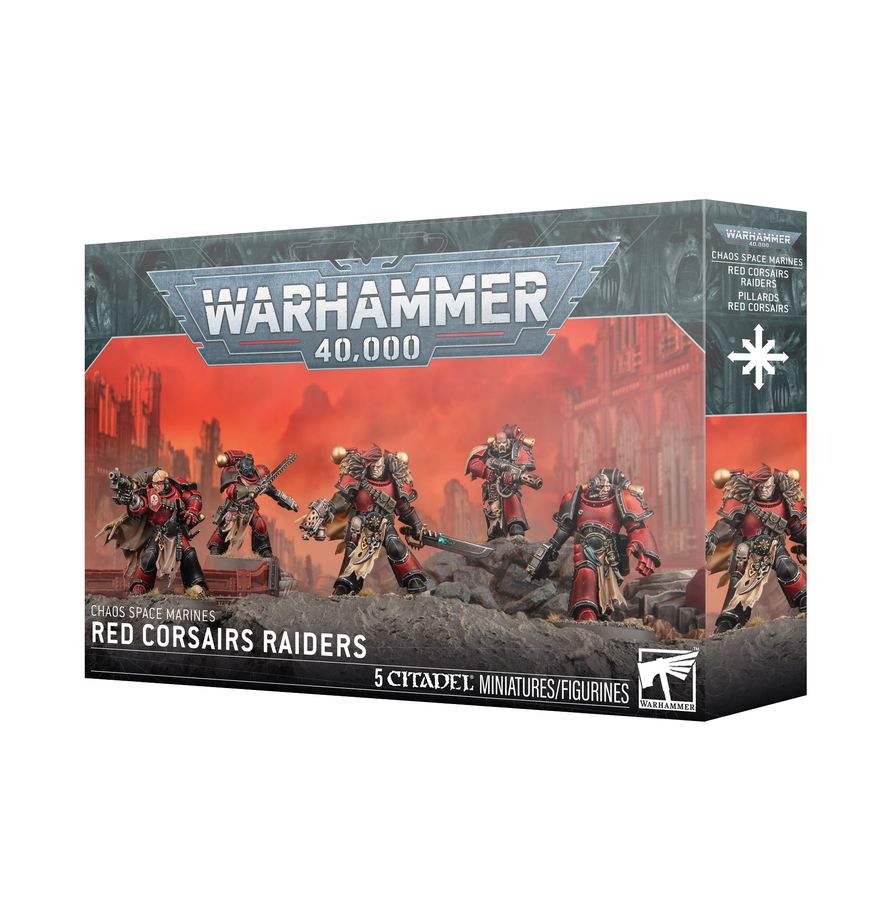 Chaos Space Marines : Pillards Red Corsairs