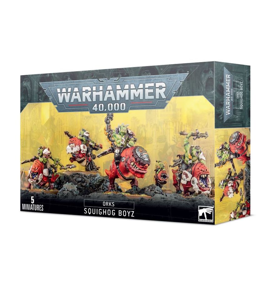 Orks: Boyz Sur Squigliers