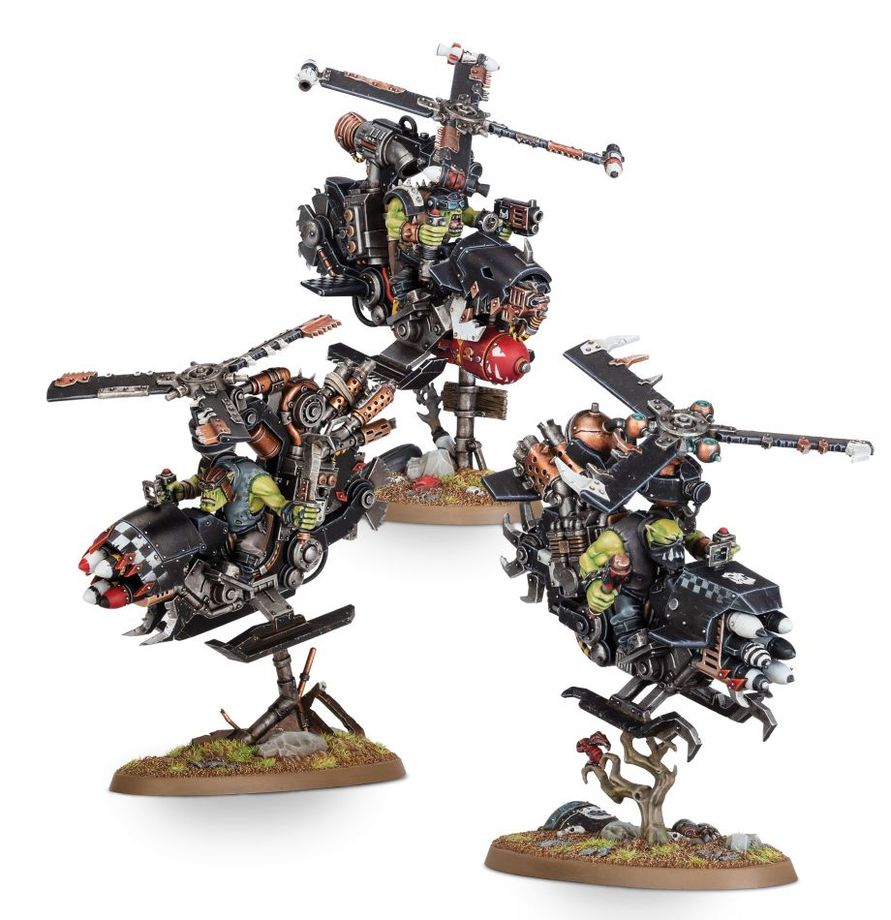 Orks : Deffkoptas/ Kopters d'la Mort