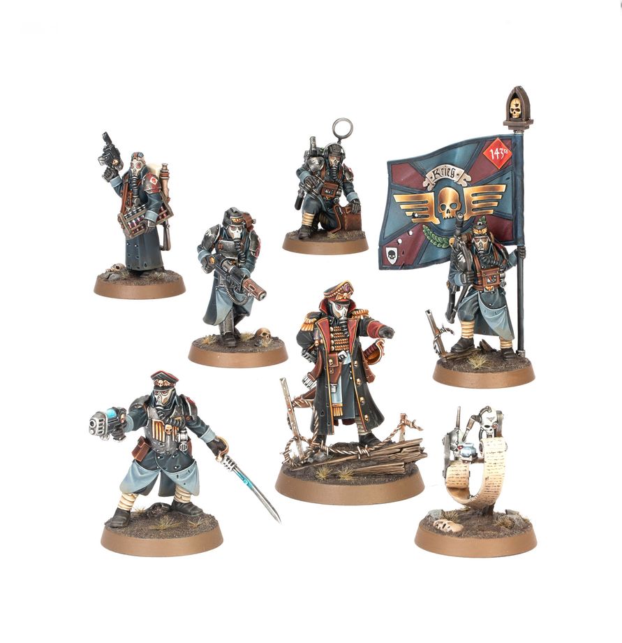 Astra Militarum: Escouade D'Etat-Major De Krieg