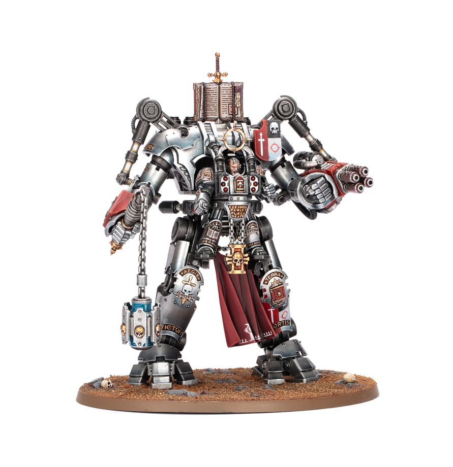 Grey Knights : Grand Maitre En Cuirassier Nemesis