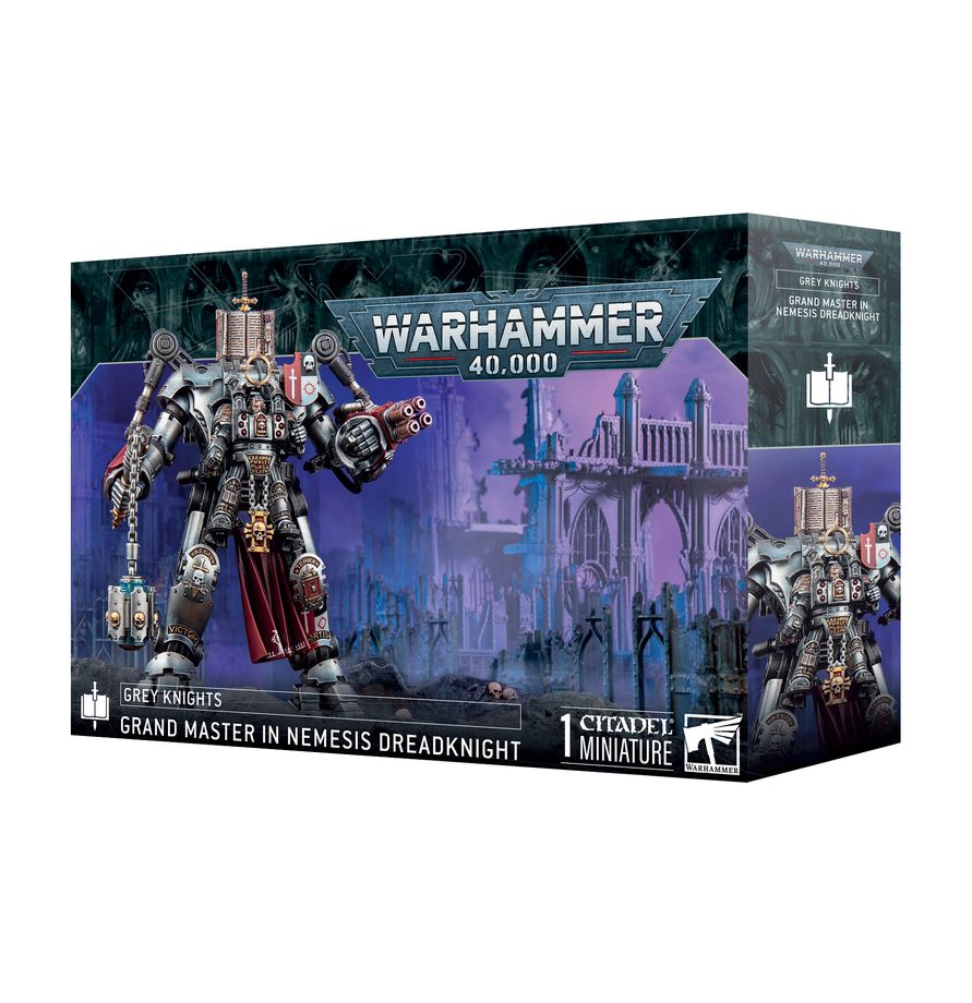 Grey Knights : Grand Maitre En Cuirassier Nemesis