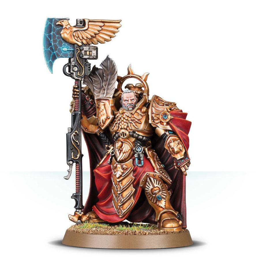 Adeptus Custodes : Captain-General Trajann Valoris