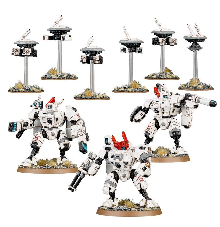 T'Au Empire : Équipe d’Exo-armures XV8 Crisis