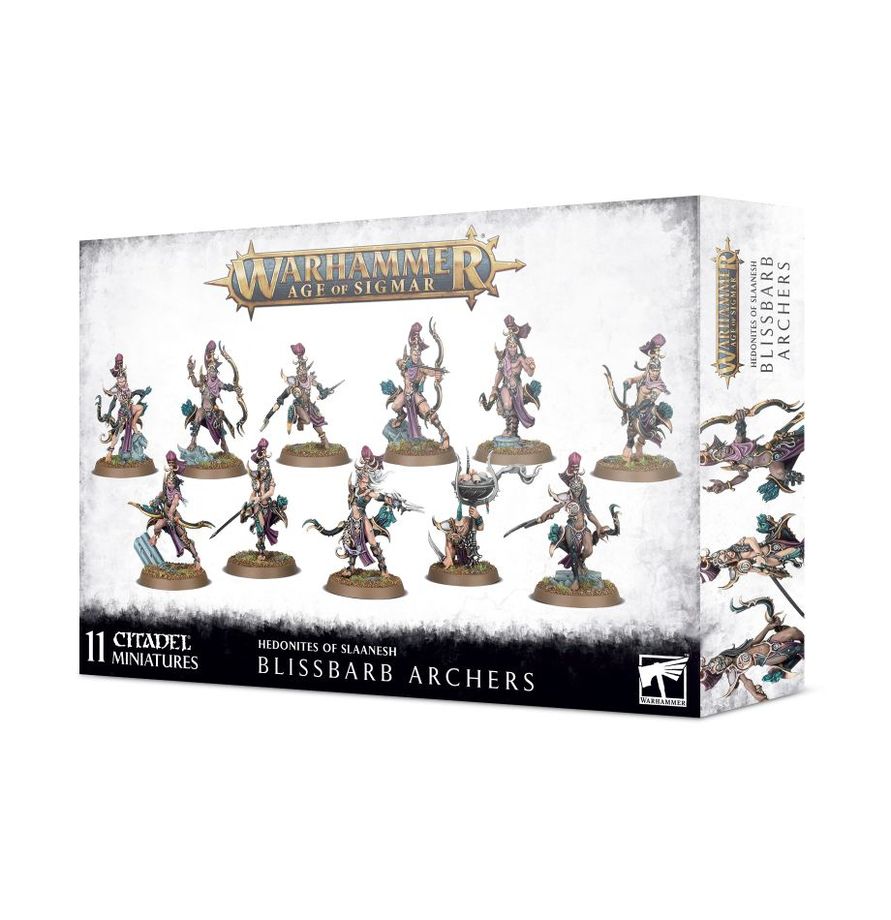 Hedonites of Slaanesh : Blissbarb Archers