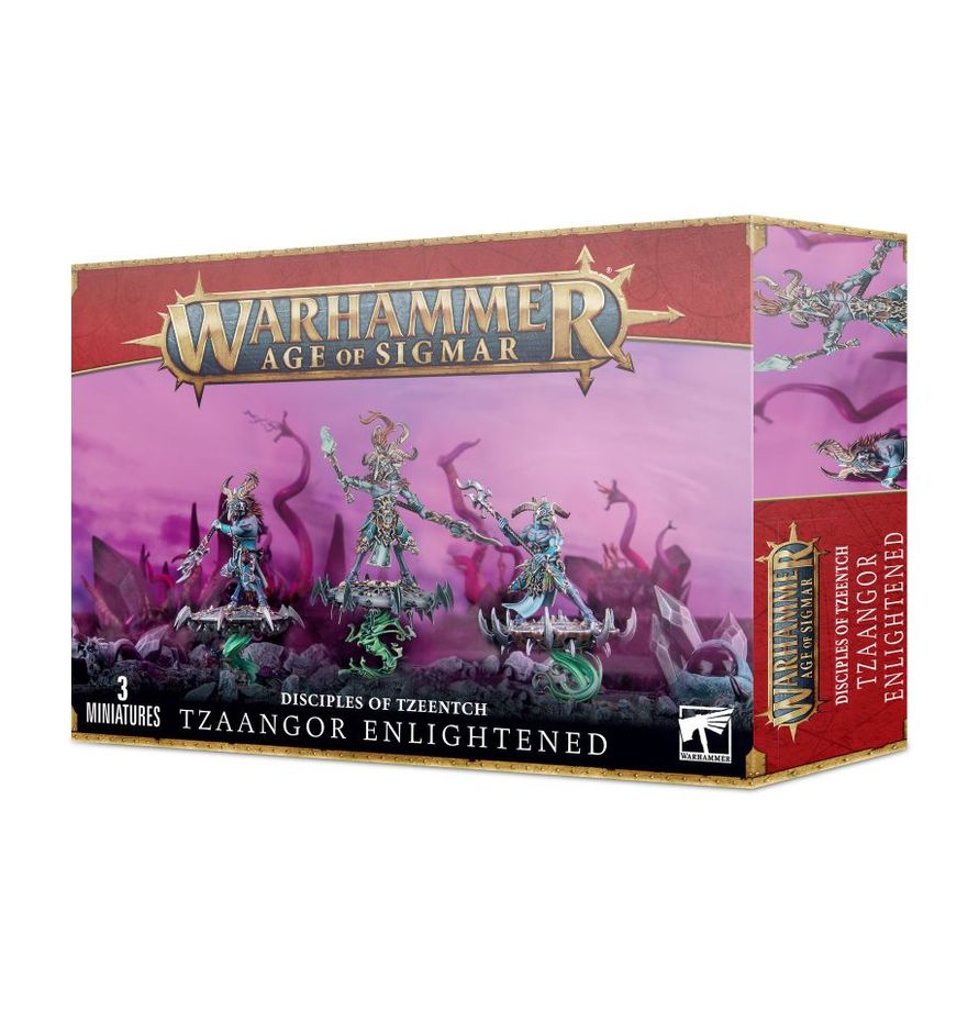 Disciples/Tzeentch : Tzaangors Éclairés