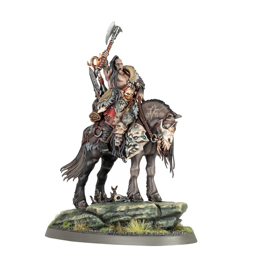 Slaves To Darkness : Chef de Guerre Noir-serment sur Destrier