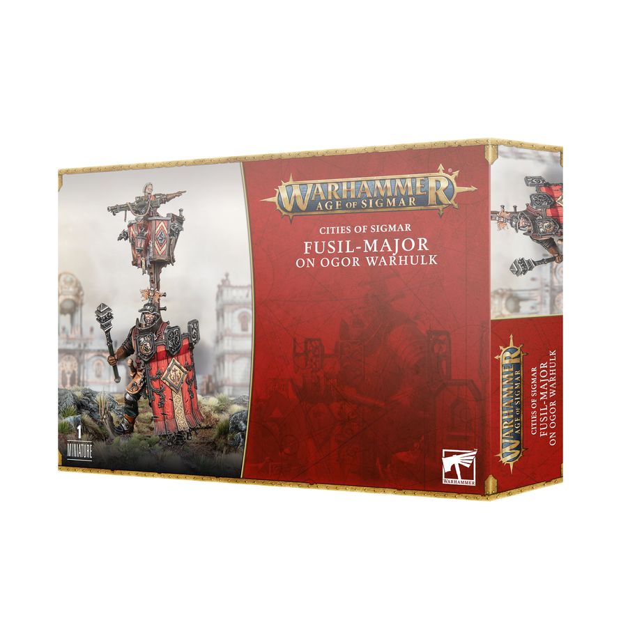 Cities Of Sigmar : Fusil-Major sur Ogor d’Affût