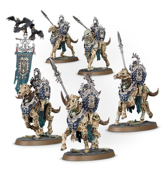 Ossiarch Bonereapers : Kavalos Deathriders