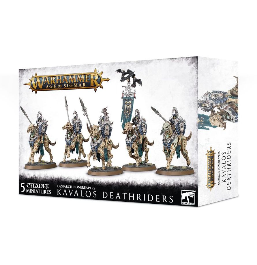 Ossiarch Bonereapers : Kavalos Deathriders