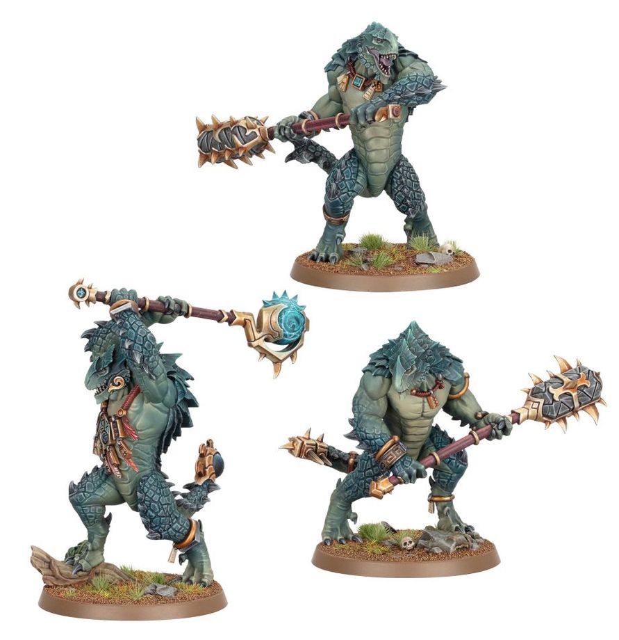 Seraphon : Kroxigors