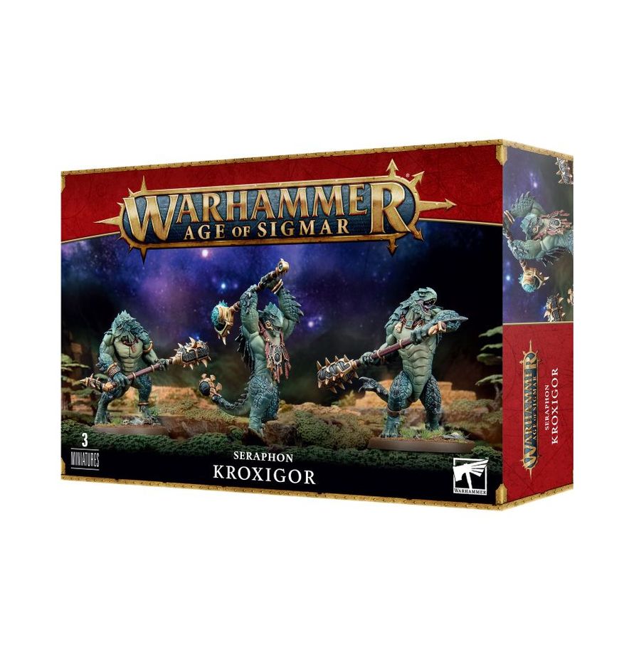 Seraphon : Kroxigors