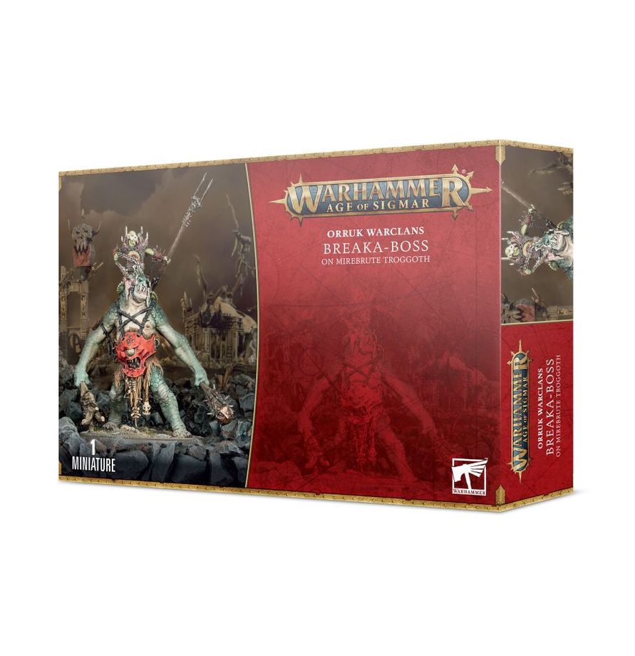 Orruk Warclans : Boss Bestiaire Sur Troggoth Fangebrute