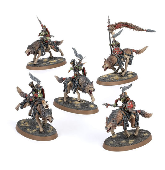 Gloomspite Gitz : Chevaucheurs de Grognecrocs
