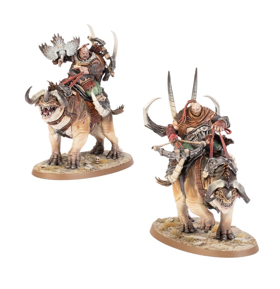 Pillards sur Mutilantes / Cavalerie Mutilantes – Ogors Mawtribes (Warhammer Age of Sigmar)