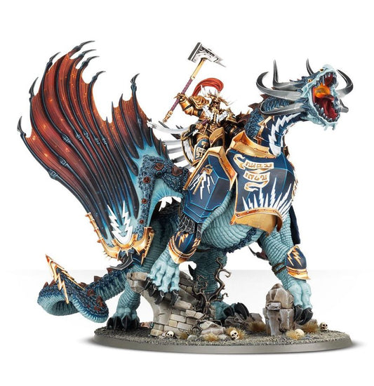 Stormcast Eternals : Seigneur-Célestant Sur Dracastral/Lord-Celestant on Stardrake