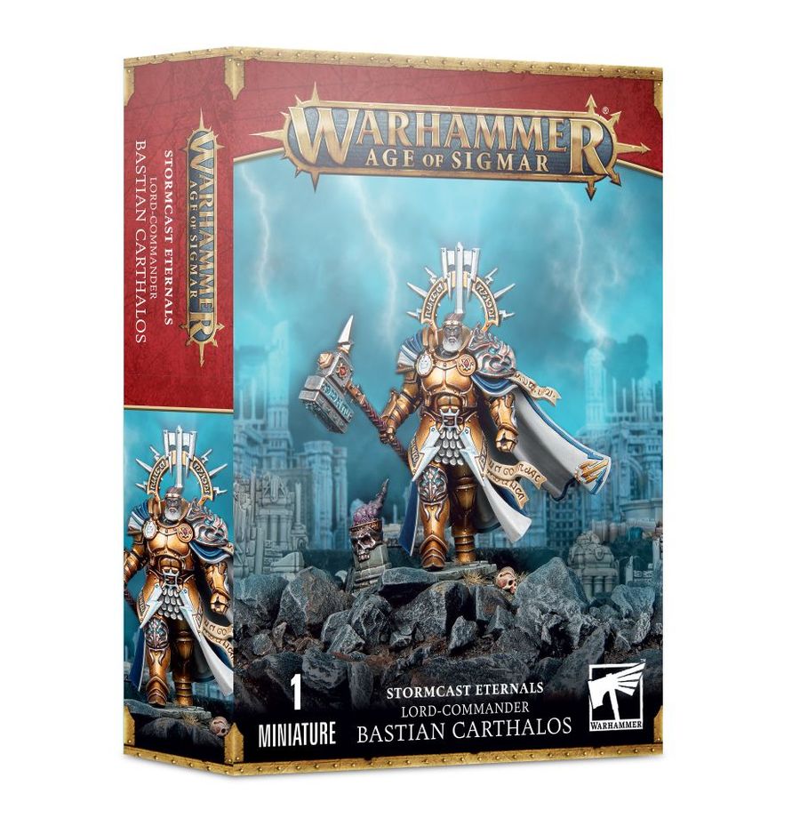Stormcast Eternals : Seigneur-Commandeur Bastian Carthalos