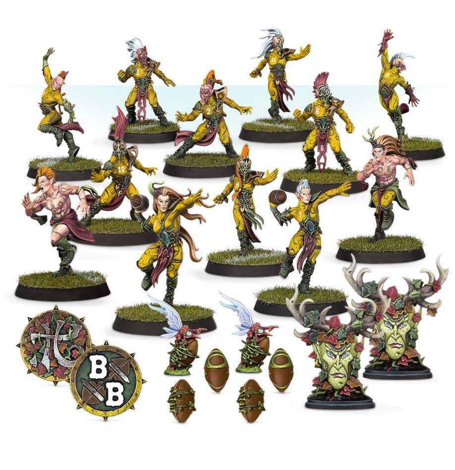 Blood Bowl: Wood Elf Team/ Elfes Sylvains Athelorn Avengers