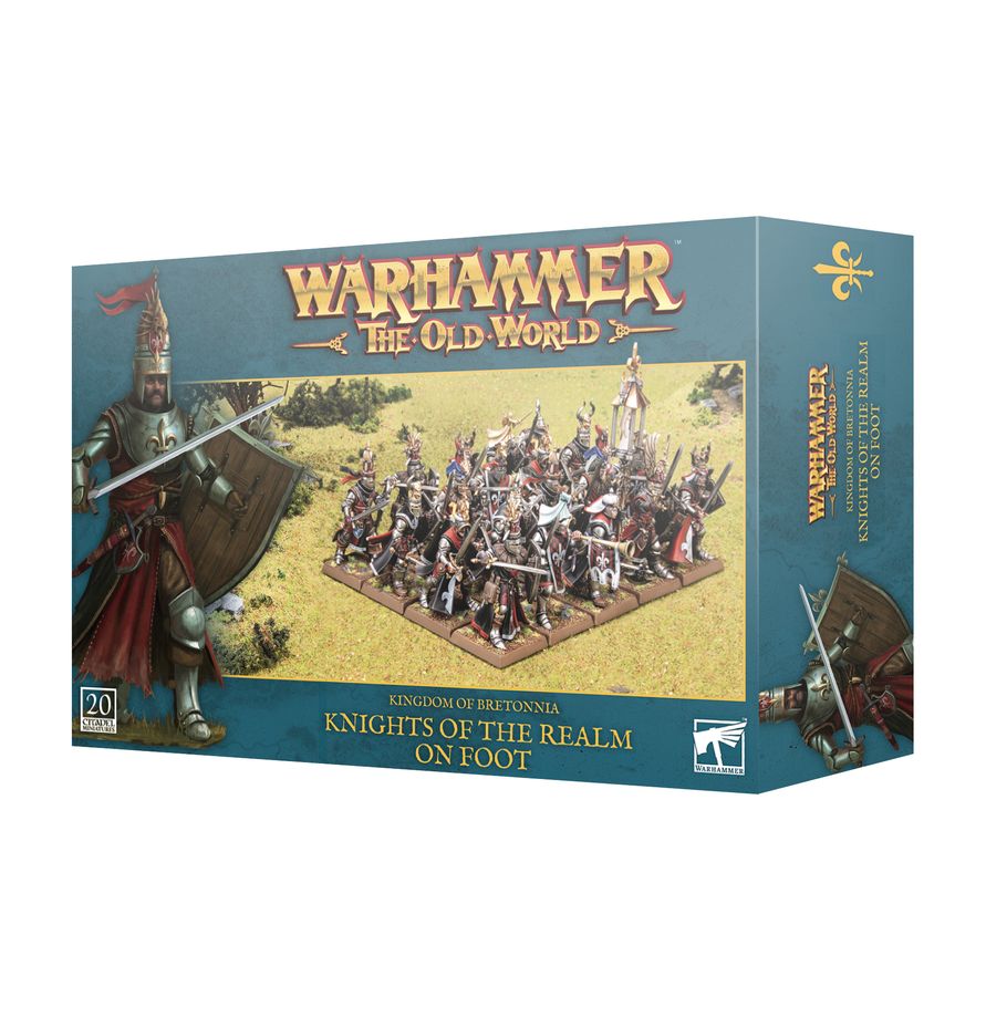 Kingdom of Bretonnia : Chevaliers du Royaume à Pied