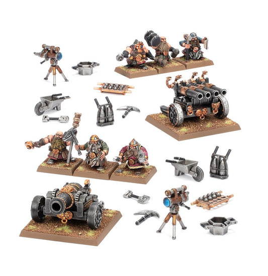 Forteresses Naines : Canon et Canon-orgue Nains