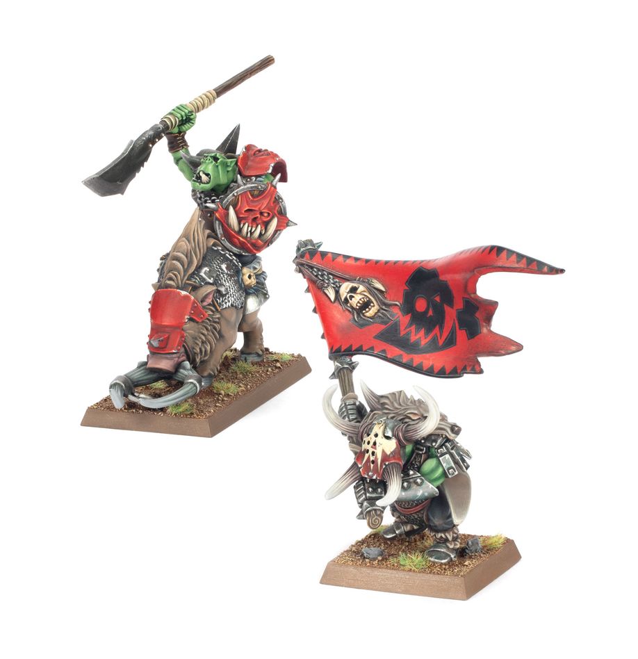 Orc & Goblin Tribes: Orc Bosses/ Chefs Orques