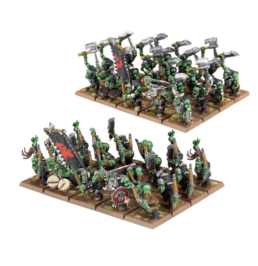 Orcs and Goblins : Bande de Boyz Orques et de Flèch' Boyz Orques