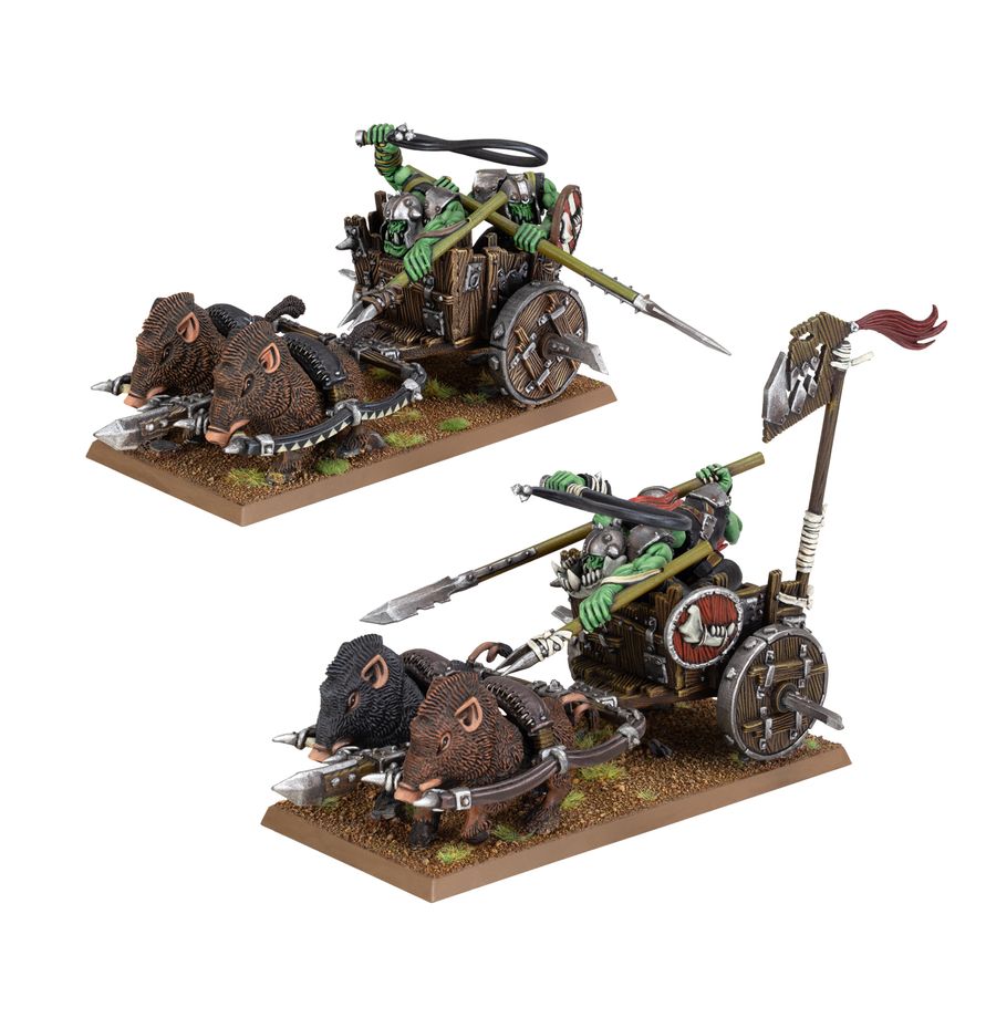 Orcs & Goblins Tribes : Chars à Sangliers Orques