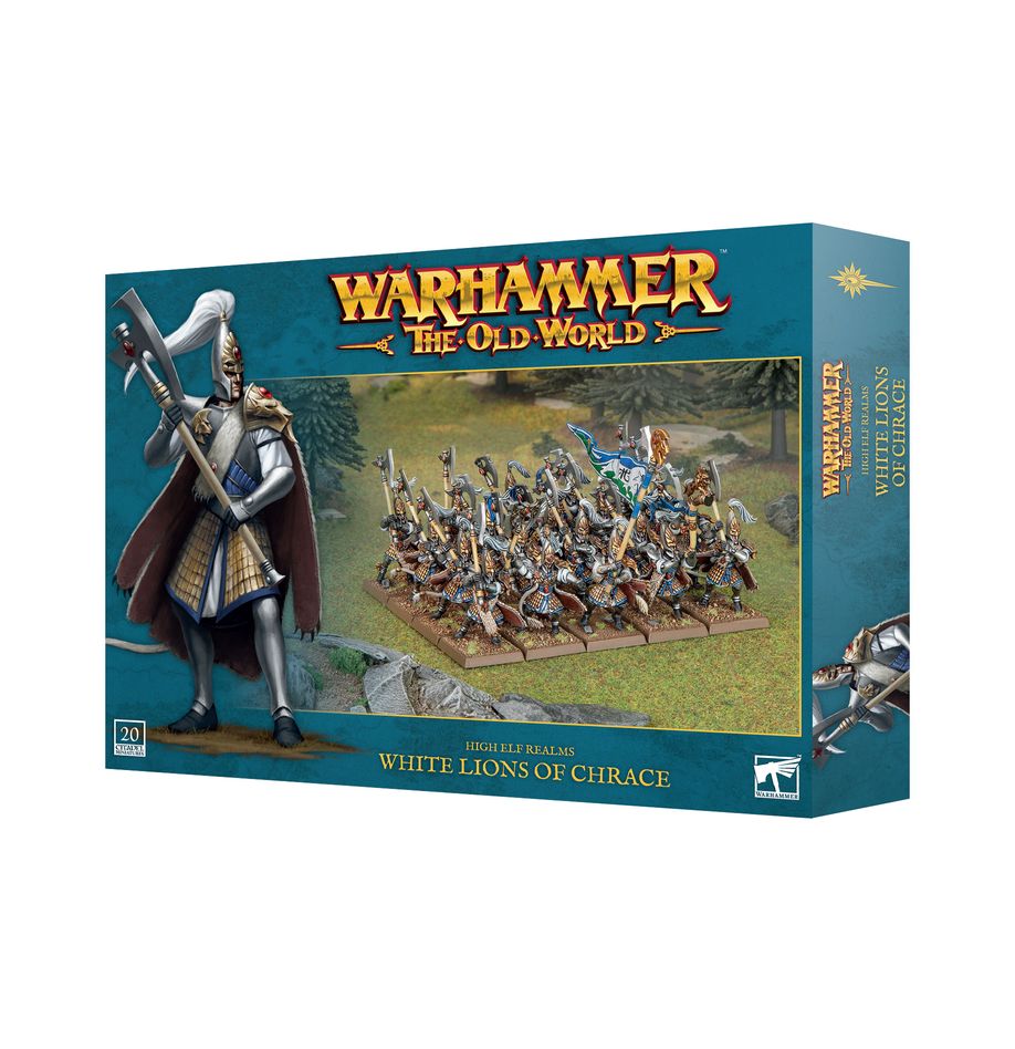 High Elf Realms: White Lions Of Chrace/Lions Blancs de Chrace