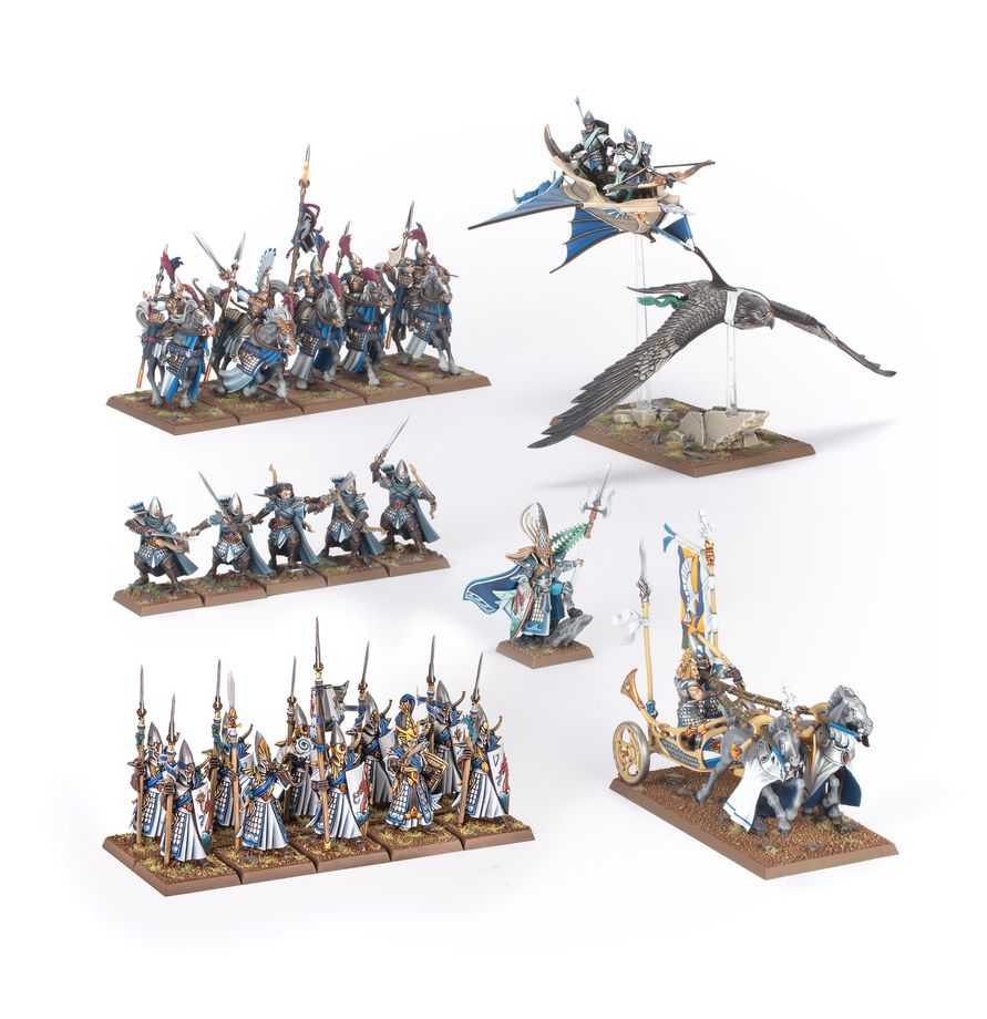 Royaumes Hauts Elfes: Armée de Colonne de Bataille