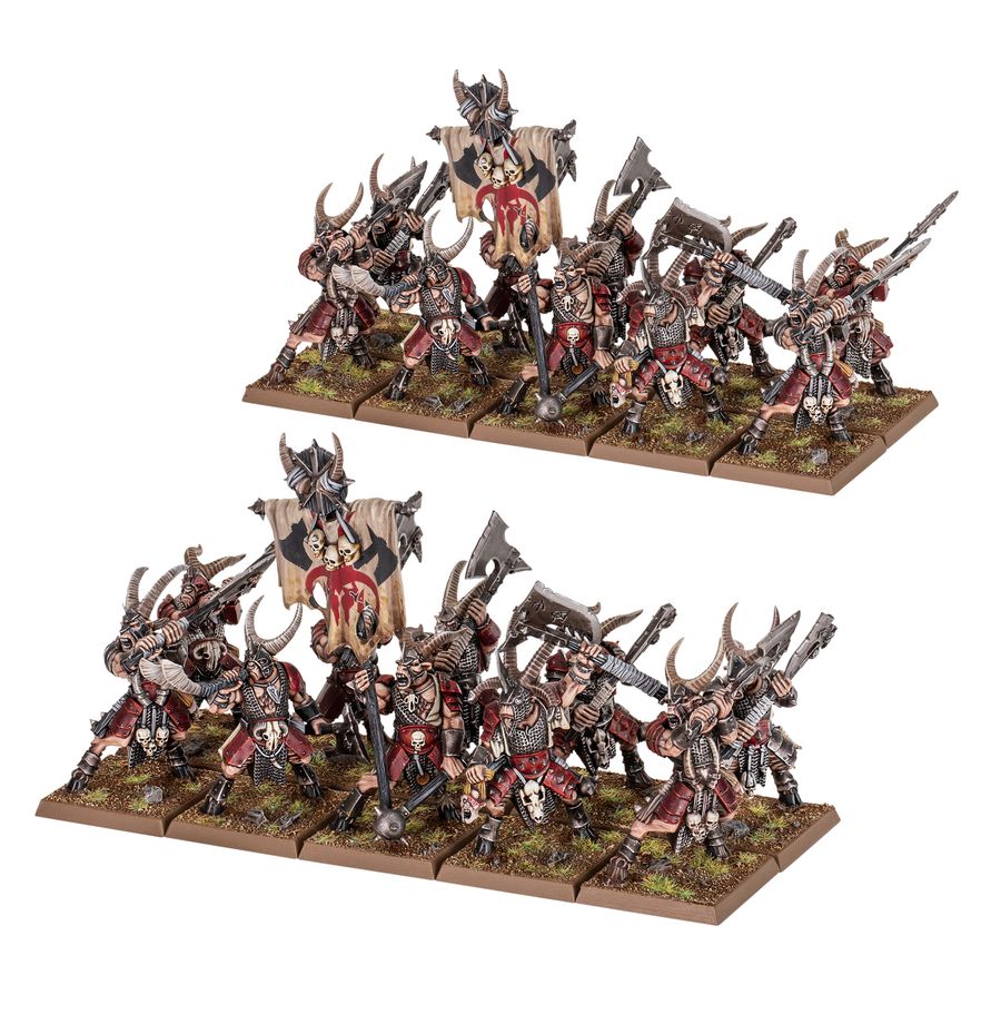 Beastmen Brayherds : Bestigor Herd