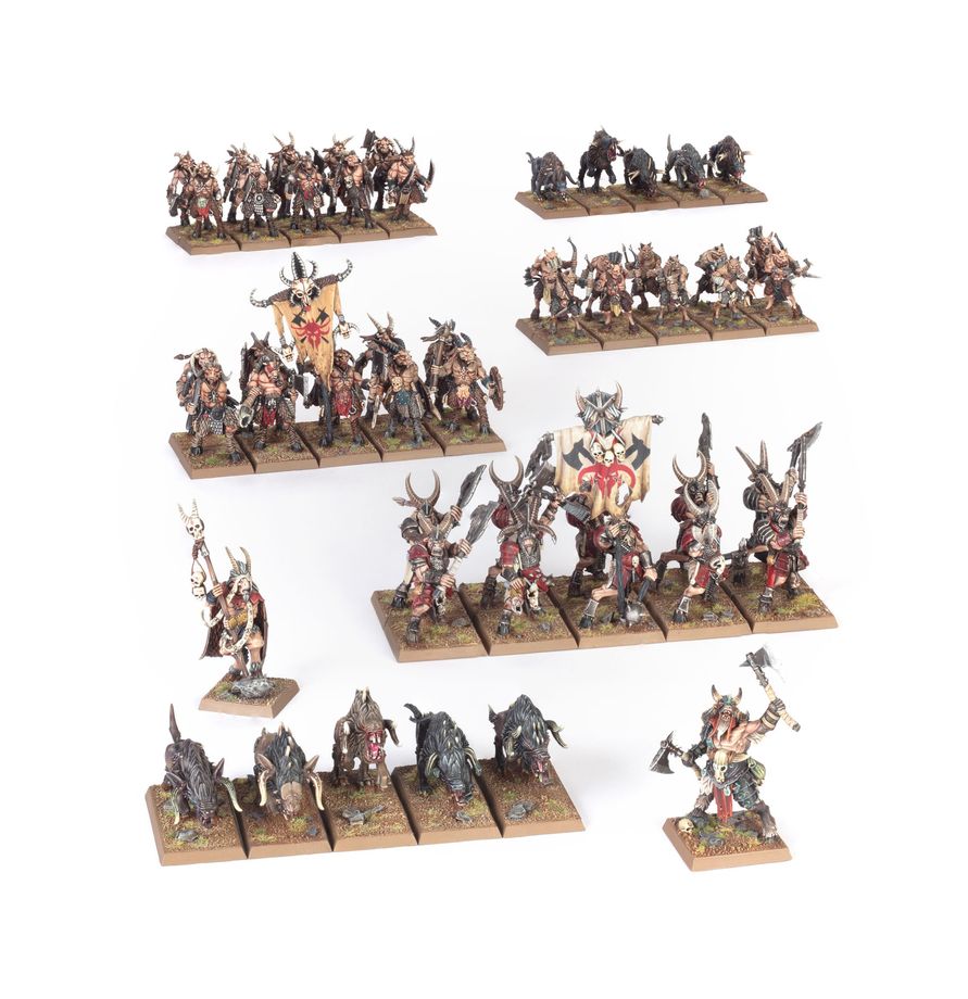 Braillehardes Hommes-bêtes: Armée de Colonne de Bataille
