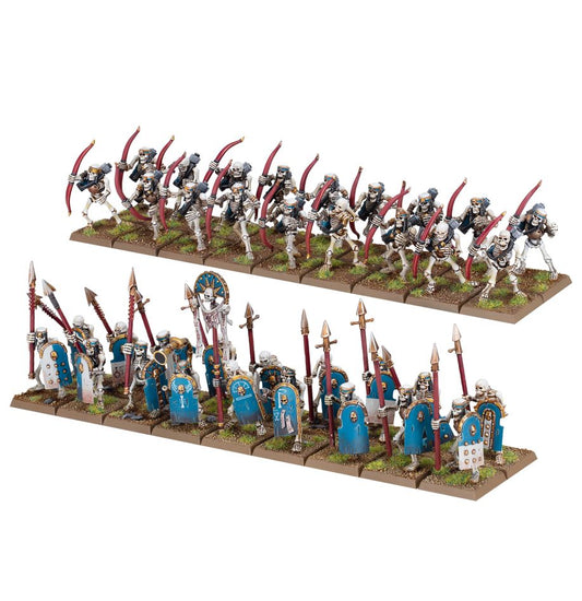 Tomb Kings Of Khemri: Skeleton Warriors/ Guerriers et Archers Squelettes