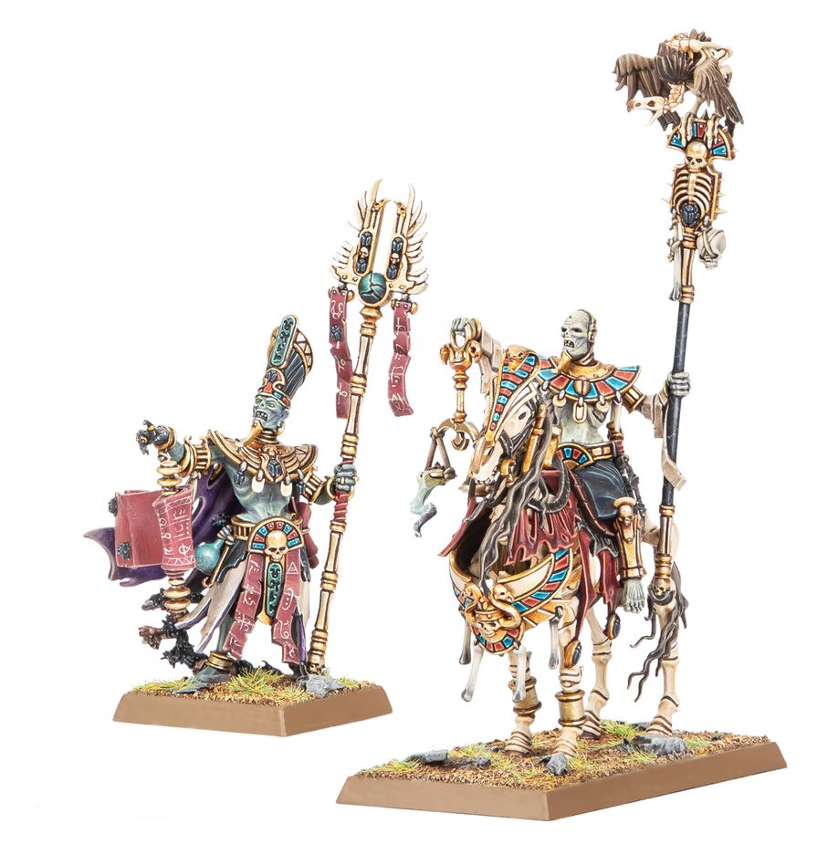 Tomb Kings Of Khemri: Liche Priests/ Prêtres Liches