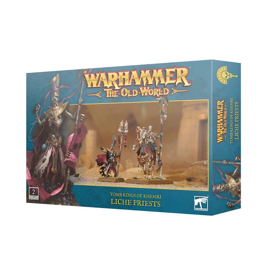 Tomb Kings Of Khemri: Liche Priests/ Prêtres Liches