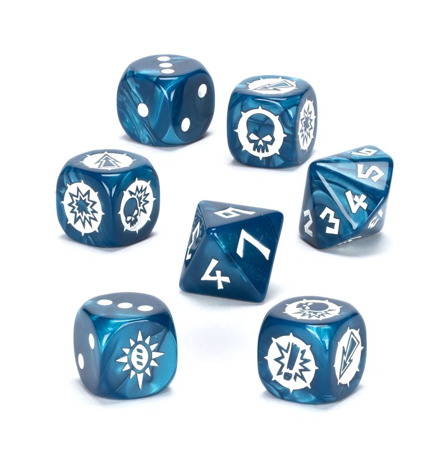 Blood Bowl : High Elf Team Dice Set