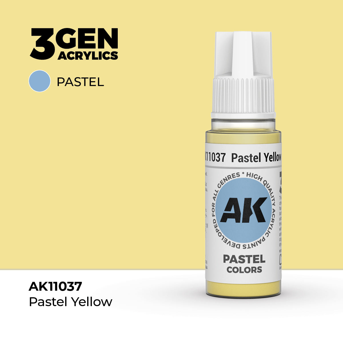 Pastel Yellow : Pastel AK11037