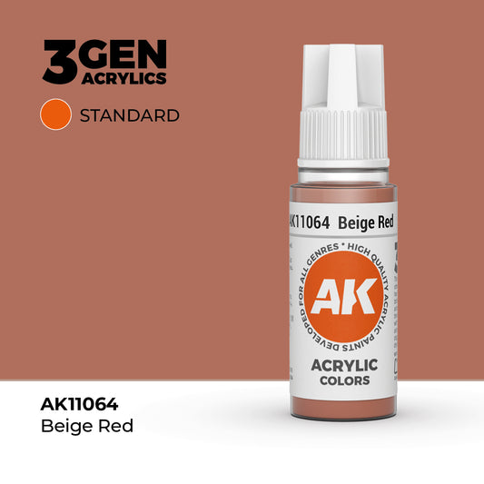 Beige Red : Standard AK11064