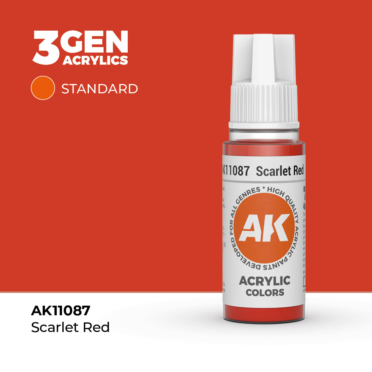 Scarlet Red : Standard AK11087