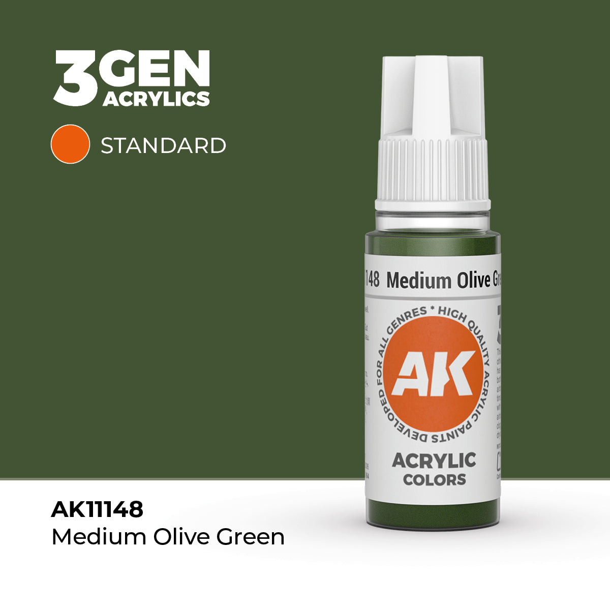 Medium Olive Green : Standard AK11148