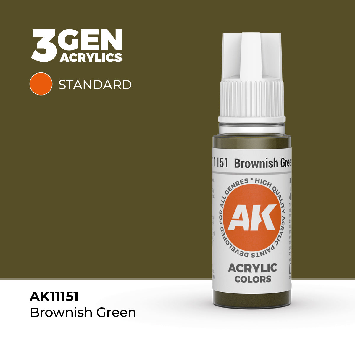 Brownish Green : Standard AK11151