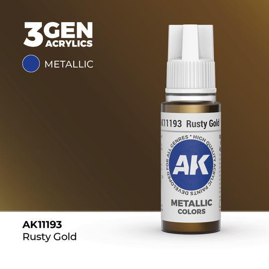 Rusty Gold : Metallic AK11193