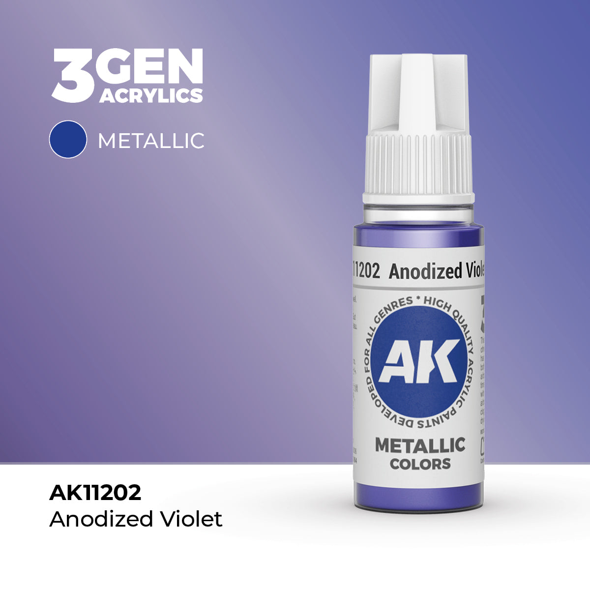 Anodized Violet : Metallic AK11202