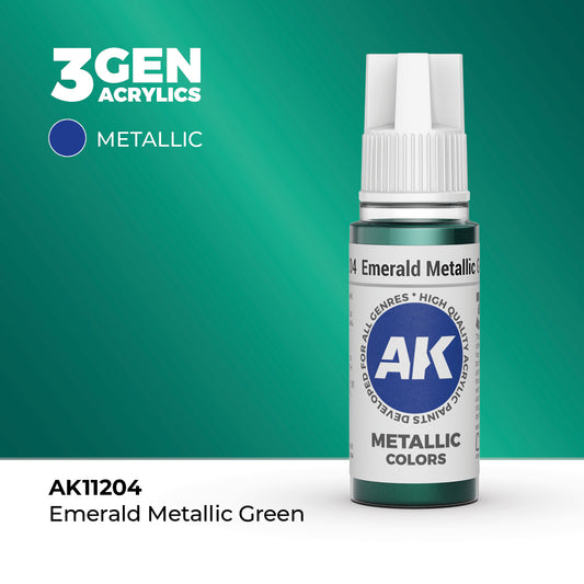 Emerald Metallic Green : Metallic AK11204