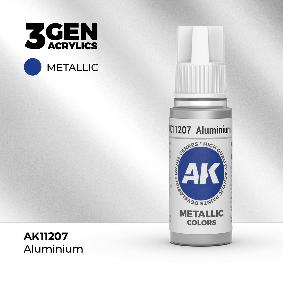 Aluminium : Metallic AK11207