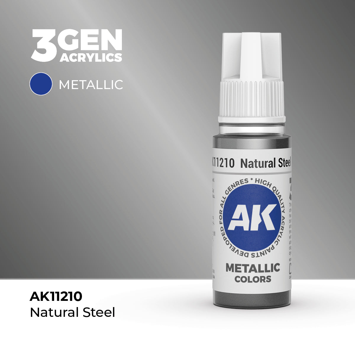 Natural Steel : Metallic AK11210
